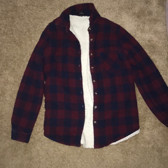Sweaters - Flannel jacket
